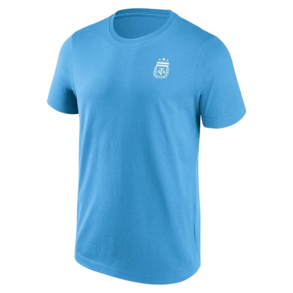 Argentina Mens Graphic Print Regular T-Shirt / Blue